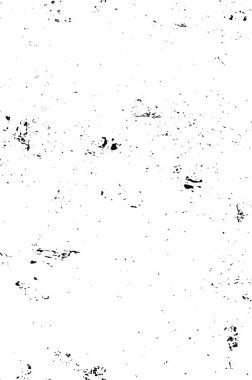 Çizik ve çatlaklarla dolu bir duvar parçası. Herhangi bir tasarım üzerine grunge illüstrasyonunu yükle. Vintage efektli soyut kumlu arkaplan