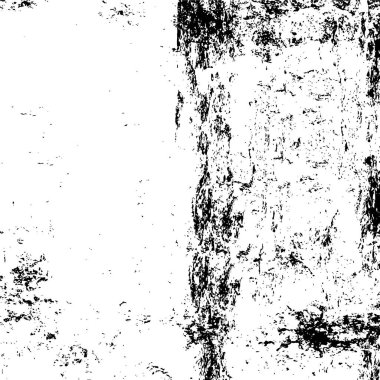 Çizik ve çatlaklarla dolu bir duvar parçası. Herhangi bir tasarım üzerine grunge illüstrasyonunu yükle. Vintage efektli soyut kumlu arkaplan