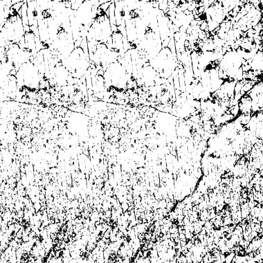 Soyut grunge desenli monokrom deseni 