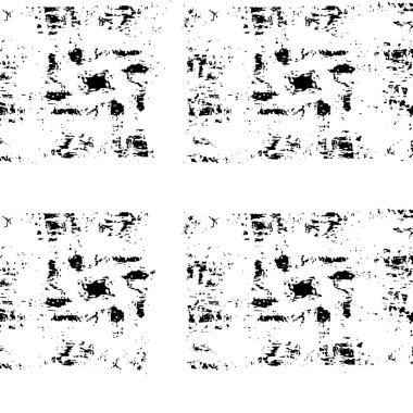 Soyut grunge desenli monokrom deseni 