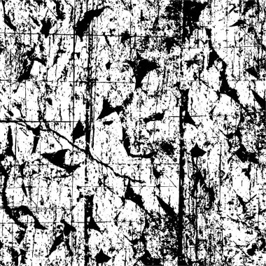 Soyut grunge desenli monokrom deseni 