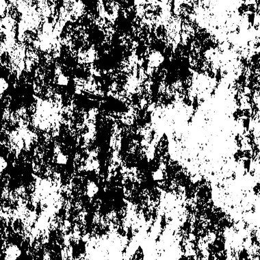 Geometrik şekillerden oluşan soyut monokrom deseni. grunge dokusu 