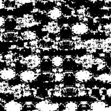 Sert, çizik, sıçramış grunge desenli fırça darbeleri. Dokuları üst üste koy. Siyah-beyaz boyanmış kağıt dokusu. Skeç grunge tasarımı. Poster, kapak, afiş, taklit, çıkartma düzeni için kullan.