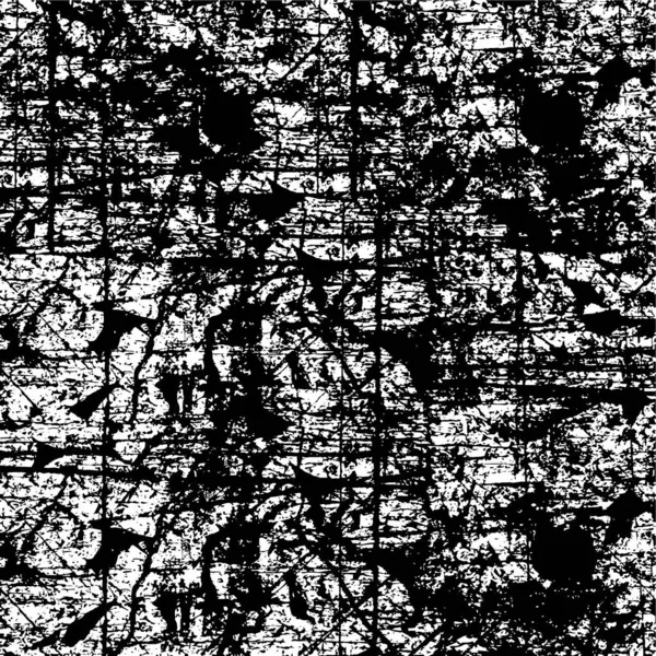 黑人和白人的背景 单色元素纹理的抽象模式 Grunge Design Printing — 图库矢量图片