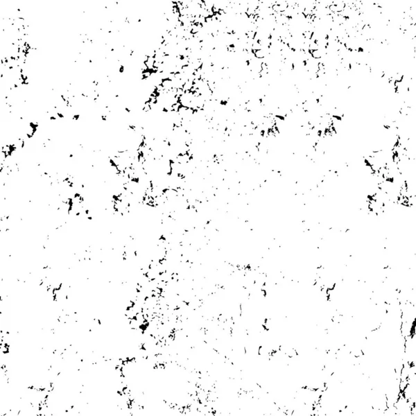 Padrão Monocromático Com Textura Grunge Abstrato — Vetor de Stock