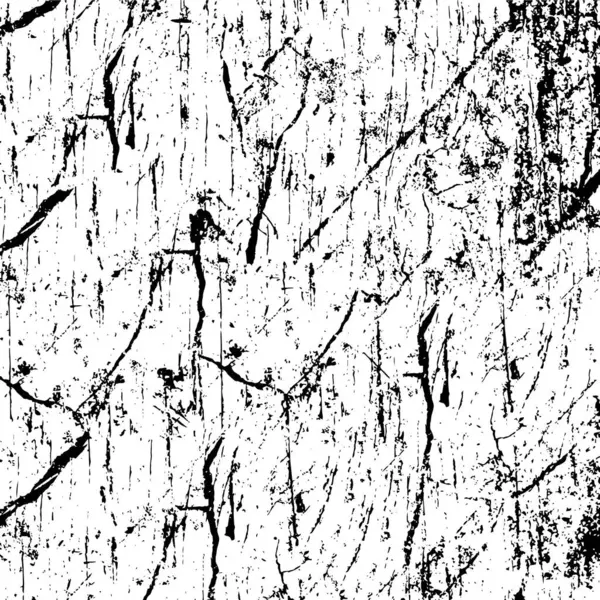 Монохромный Рисунок Абстрактной Гранжевой Текстурой — стоковый вектор