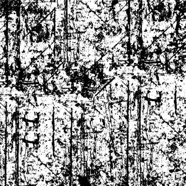 Motif Monochrome Avec Texture Grunge Abstraite — Image vectorielle