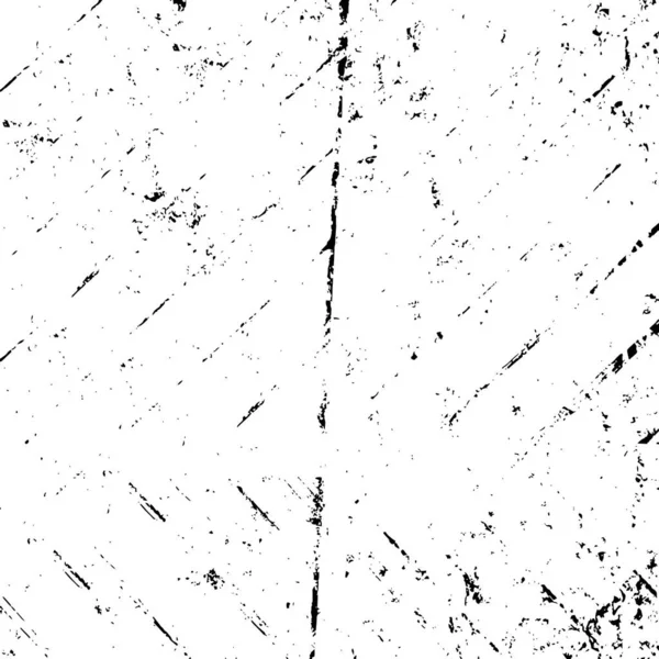 Patrón Monocromo Con Textura Grunge Abstracta — Vector de stock