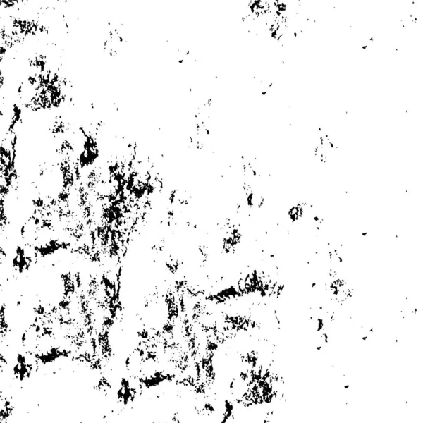 Motif Noir Blanc Avec Texture Grunge Abstraite — Image vectorielle