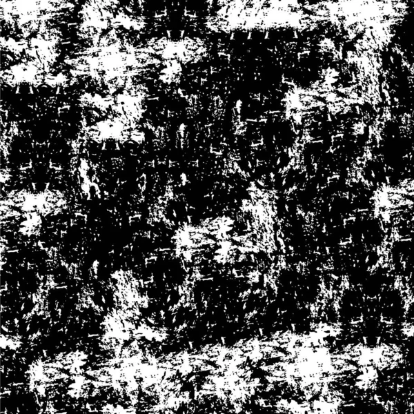 Geometrik Şekillerden Oluşan Soyut Siyah Beyaz Desenler Grunge Dokusu — Stok Vektör