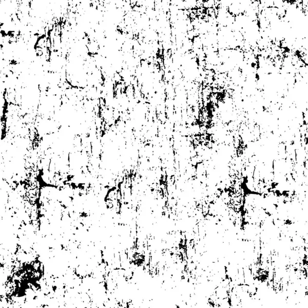 Abstraktes Schwarz Weiß Muster Aus Geometrischen Formen Grunge Textur — Stockvektor
