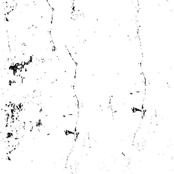 Abstraktes Schwarz Weiß Muster Aus Geometrischen Formen Grunge Textur — Stockvektor
