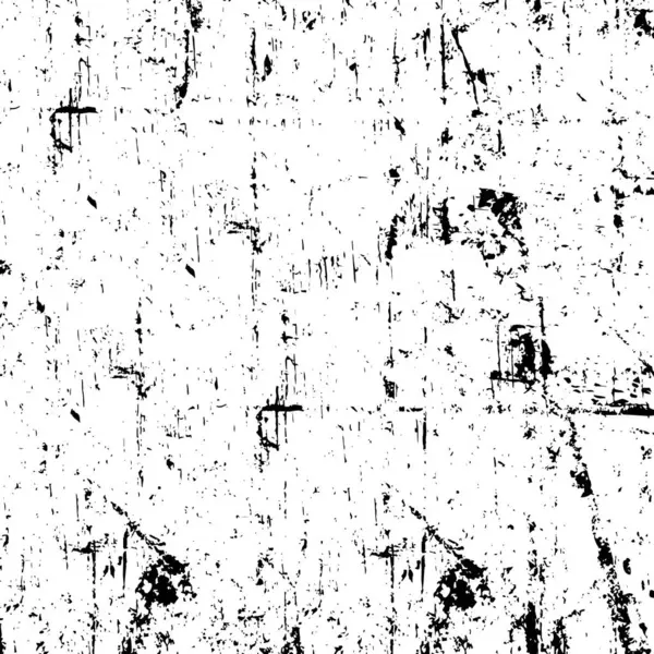 Resumo Padrão Preto Branco Composto Por Formas Geométricas Textura Grunge — Vetor de Stock