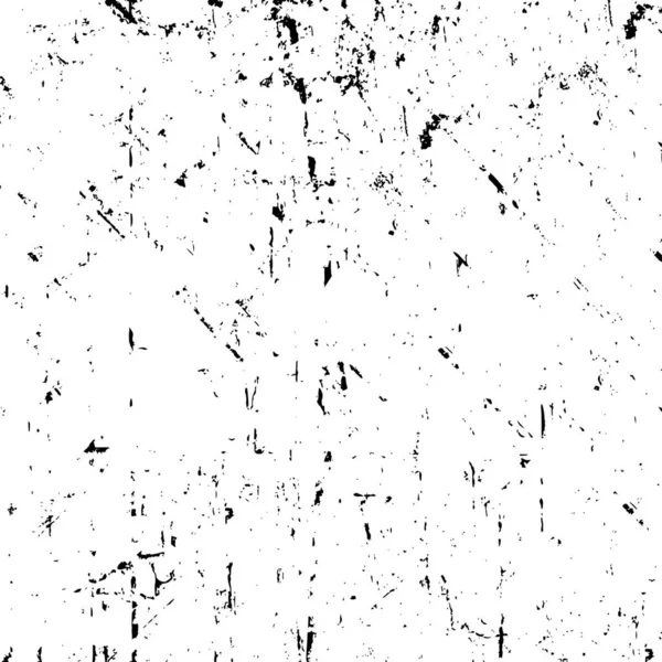 Motif Monochrome Abstrait Composé Formes Géométriques Texture Grunge — Image vectorielle