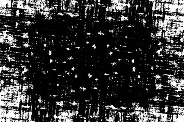 Abstrakcyjny Monochromatyczny Wzór Złożony Kształtów Geometrycznych Grunge Tekstury — Wektor stockowy