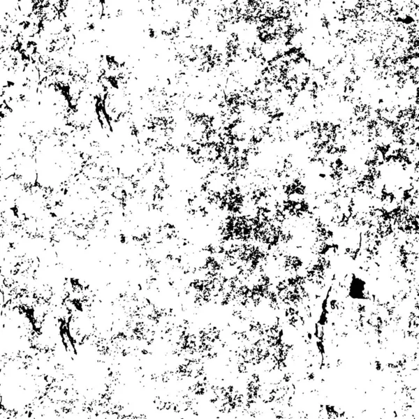 Abstract Monochroom Patroon Bestaande Uit Geometrische Vormen Grunge Textuur — Stockvector