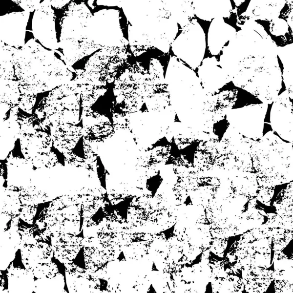 Abstraktní Vzor Složený Geometrických Tvarů Grunge Textura — Stockový vektor