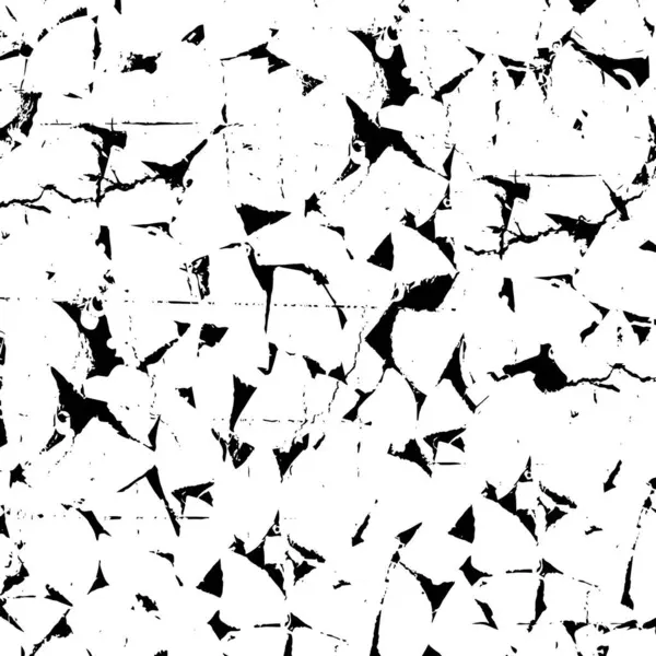 Abstraktní Vzor Složený Geometrických Tvarů Grunge Textura — Stockový vektor