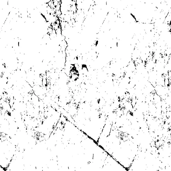 Verontruste Textuur Zwart Witte Achtergrond — Stockvector