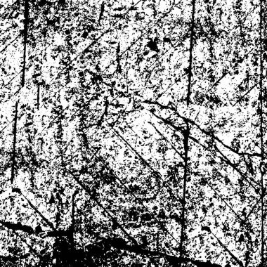 Sert, çizik, sıçramış grunge desenli fırça darbeleri. Dokuları üst üste koy. Siyah-beyaz boyanmış kağıt dokusu. Skeç grunge tasarımı. Poster, kapak, afiş, taklit, çıkartma düzeni için kullan