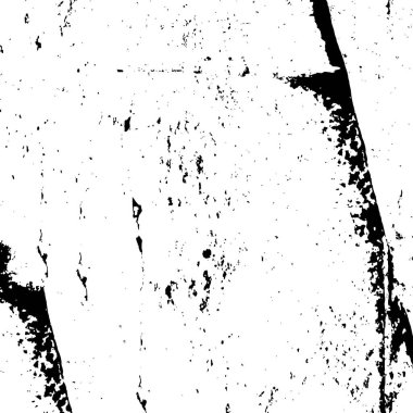 Sert, çizik, sıçramış grunge desenli fırça darbeleri. Dokuları üst üste koy. Siyah-beyaz boyanmış kağıt dokusu. Skeç grunge tasarımı. Poster, kapak, afiş, taklit, çıkartma düzeni için kullan