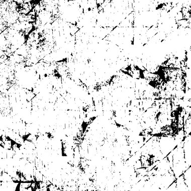 Sert, çizik, sıçramış grunge desenli fırça darbeleri. Dokuları üst üste koy. Siyah-beyaz boyanmış kağıt dokusu. Skeç grunge tasarımı. Poster, kapak, afiş, taklit, çıkartma düzeni için kullan
