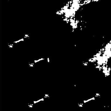 Sert, çizik, sıçramış grunge desenli fırça darbeleri. Dokuları üst üste koy. Siyah-beyaz boyanmış kağıt dokusu. Skeç grunge tasarımı. Poster, kapak, afiş, taklit, çıkartma düzeni için kullan