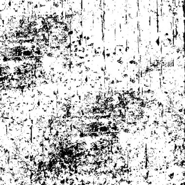 Sert, çizik, sıçramış grunge desenli fırça darbeleri. Dokuları üst üste koy. Siyah-beyaz boyanmış kağıt dokusu. Skeç grunge tasarımı. Poster, kapak, afiş, taklit, çıkartma düzeni için kullan