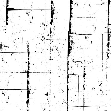 Sert, çizik, sıçramış grunge desenli fırça darbeleri. Dokuları üst üste koy. Siyah-beyaz boyanmış kağıt dokusu. Skeç grunge tasarımı. Poster, kapak, afiş, taklit, çıkartma düzeni için kullan