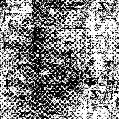 Soyut grunge arkaplanı. Monokrom dokusu. Siyah ve beyaz desenli arkaplan