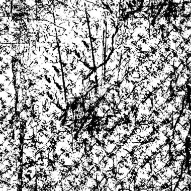 Sert, çizik, sıçramış grunge desenli fırça darbeleri. Dokuları üst üste koy. Siyah-beyaz boyanmış kağıt dokusu. Skeç grunge tasarımı. Poster, kapak, afiş, taklit, çıkartma düzeni için kullan