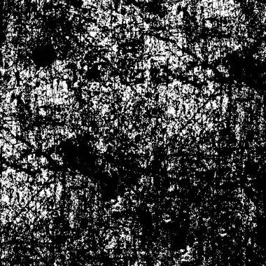 Sert, çizik, sıçramış grunge desenli fırça darbeleri. Dokuları üst üste koy. Siyah-beyaz boyanmış kağıt dokusu. Skeç grunge tasarımı. Poster, kapak, afiş, taklit, çıkartma düzeni için kullan