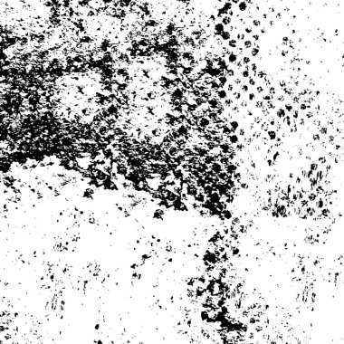 Sert, çizik, sıçramış grunge desenli fırça darbeleri. Dokuları üst üste koy. Siyah-beyaz boyanmış kağıt dokusu. Skeç grunge tasarımı. Poster, kapak, afiş, taklit, çıkartma düzeni için kullan