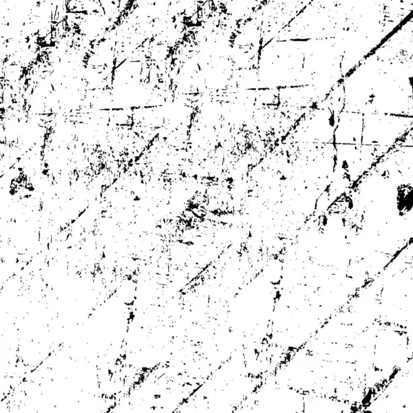 Black White Background Distress Illustration — Stock Vector