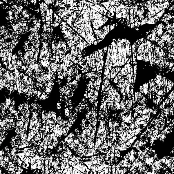 Абстрактний Гранжевий Фон Монохромна Текстура Чорно Біла Текстура Чорна — стоковий вектор