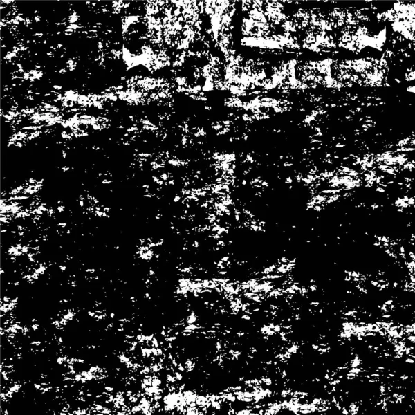 抽象的なグランジの背景 モノクロテクスチャー 黒と白のテクスチャブラック — ストックベクタ