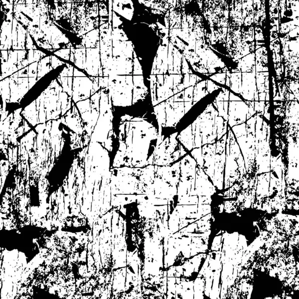Abstrakter Grunge Hintergrund Monochrome Textur Schwarz Und Weiß Strukturiert Schwarz — Stockvektor