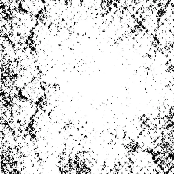 ブラックホワイトテクスチャ抽象パターン コピースペース — ストックベクタ
