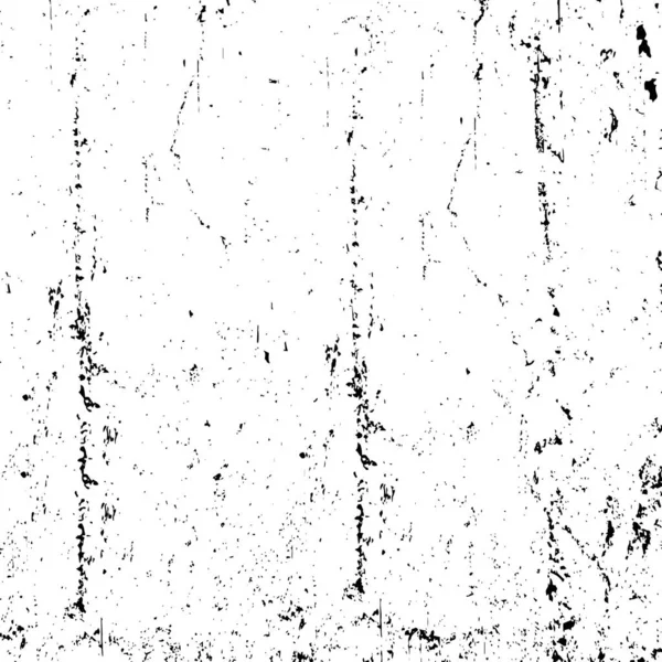 矢量磨擦覆盖纹理 黑色和白色背景 摘要单色图像包括暗调中的褪色效果 — 图库矢量图片