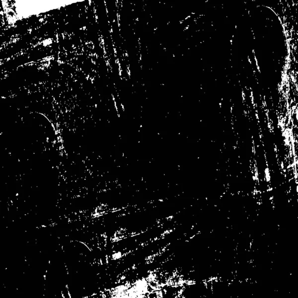 Grunge Textur Schwarz Grau Grobe Spur Ein Hintergrund — Stockvektor