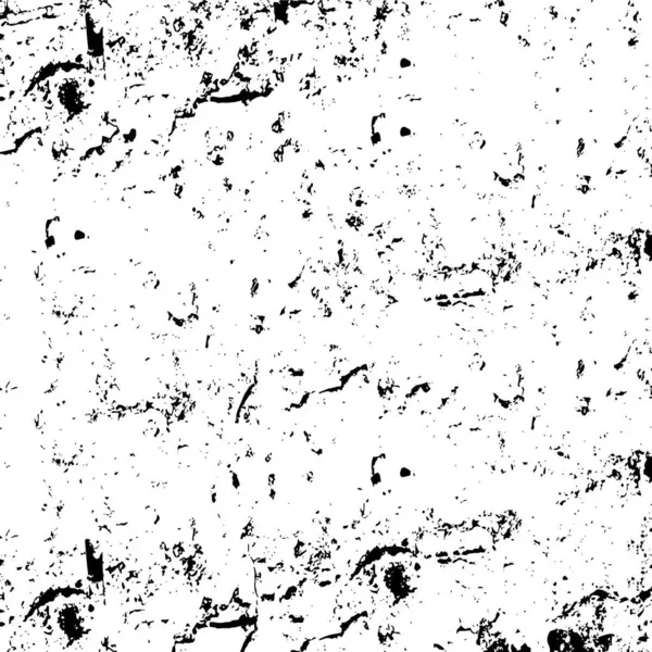 Тертая Текстура Поцарапанный Черный Белый Текстурированный Фон — стоковый вектор