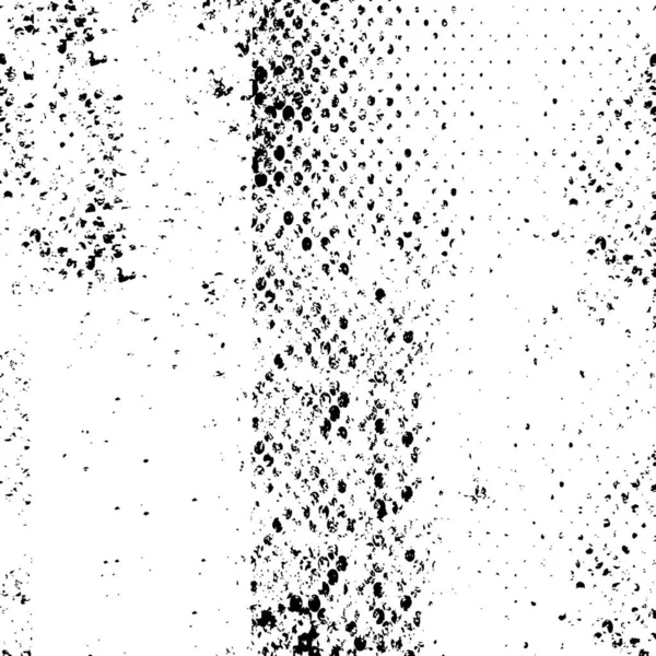 Černě Bílá Tísni Textura Grunge Pozadí Tmavé Pozadí Špinavé Překrytí — Stockový vektor