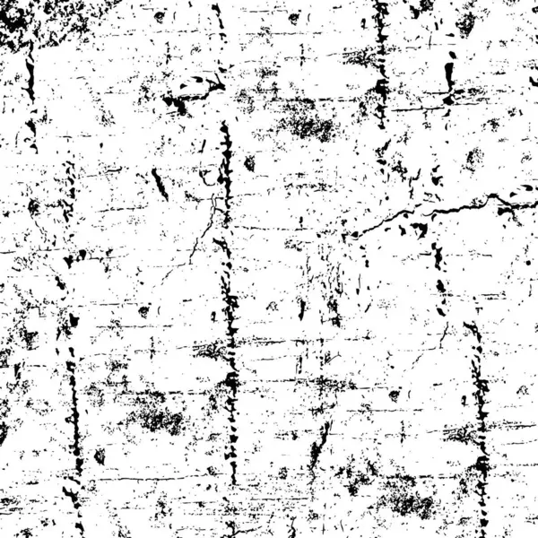 Grunge Preto Branco Textura Sobreposição Monocromática Abstrato Fundo Superfície Áspero — Vetor de Stock