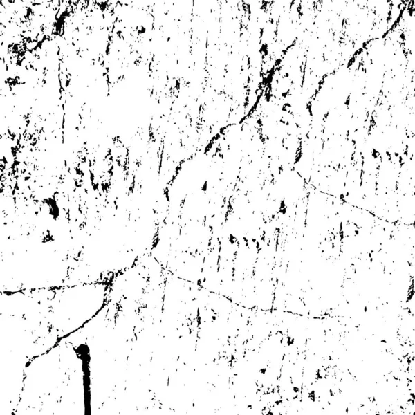 Texture Grunge Trace Rugueuse Noire Blanche — Image vectorielle