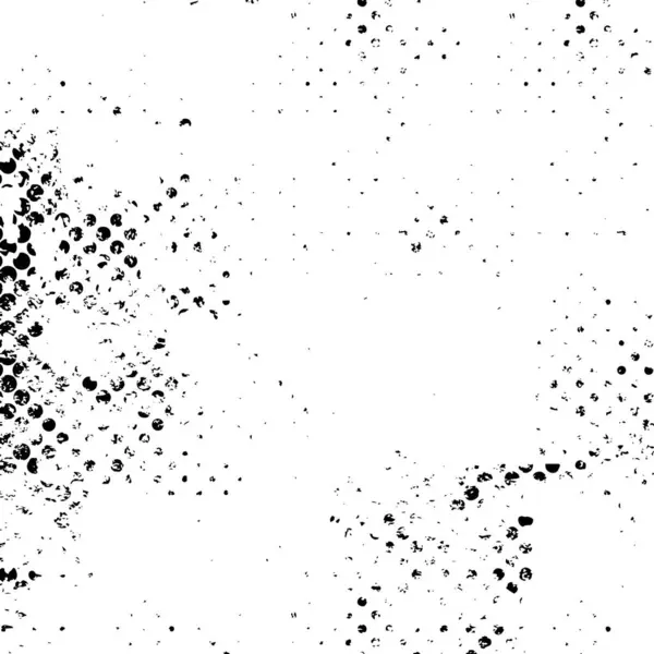 悲哀的黑色白色纹理 苦恼纹理模板 白色背景 灰尘覆盖 覆盖抽象的背景 创建重叠 效果很好Grunge矢量说明 — 图库矢量图片