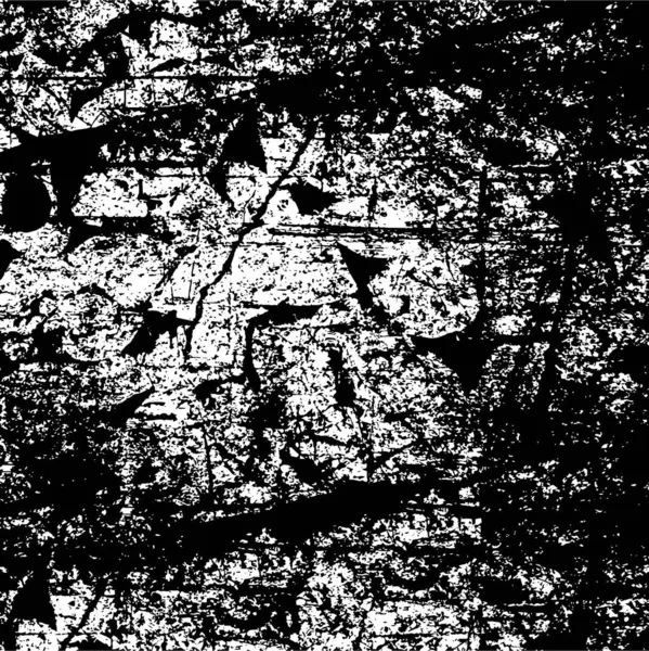 Fondo Grunge Blanco Negro Textura Superposición Polvo Textura Abstracta Áspera — Archivo Imágenes Vectoriales