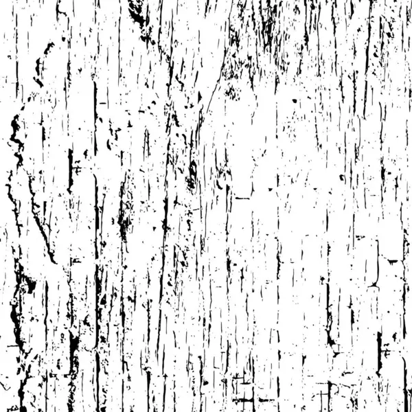 Distressed Overlay Wooden Bark Texture — Stock Vector