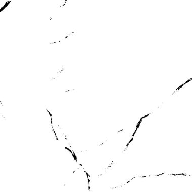 Grunge üst üste biniyor. Soyut siyah-beyaz vektör arkaplanı. Çatlak, leke ve noktalarda kirli desenli tek renkli klasik yüzey. Karanlık korku tarzında eski bir duvar.