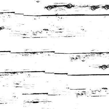 Grunge üst üste biniyor. Soyut siyah-beyaz vektör arkaplanı. Çatlak, leke ve noktalarda kirli desenli tek renkli klasik yüzey. Karanlık korku tarzında eski bir duvar.