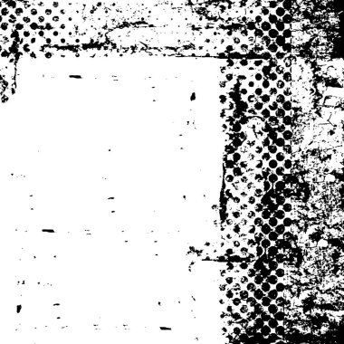 çatlamış beton, taş ya da asfalt arkaplan dokusunda sıkıntı var. Yarım tonlu vektör çizimi